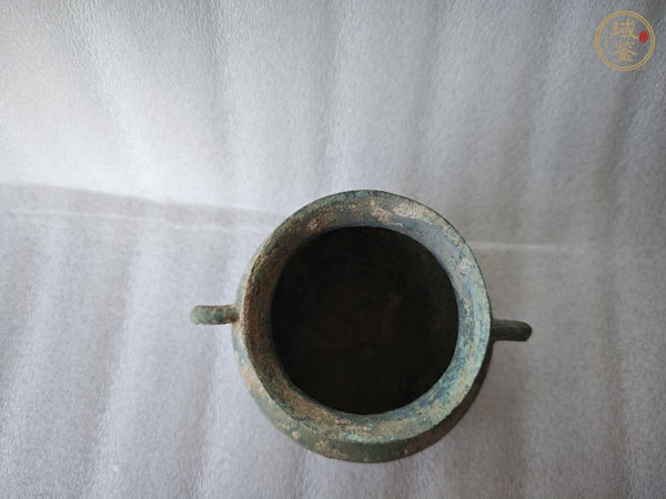 古玩銅器青銅釜真品鑒賞圖