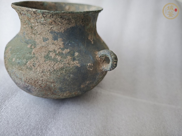 古玩銅器青銅釜真品鑒賞圖