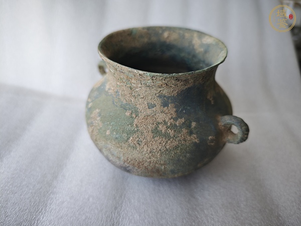 古玩銅器青銅釜真品鑒賞圖