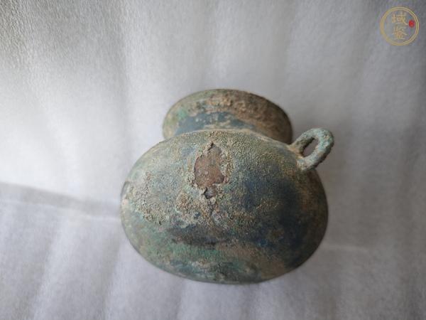 古玩銅器青銅釜真品鑒賞圖