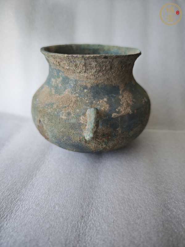 古玩銅器青銅釜真品鑒賞圖