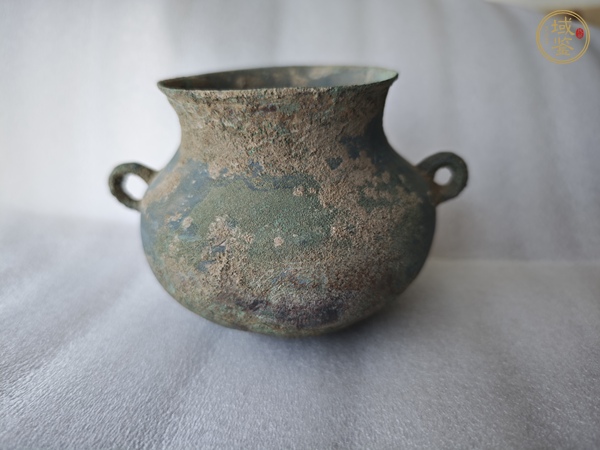 古玩銅器青銅釜真品鑒賞圖