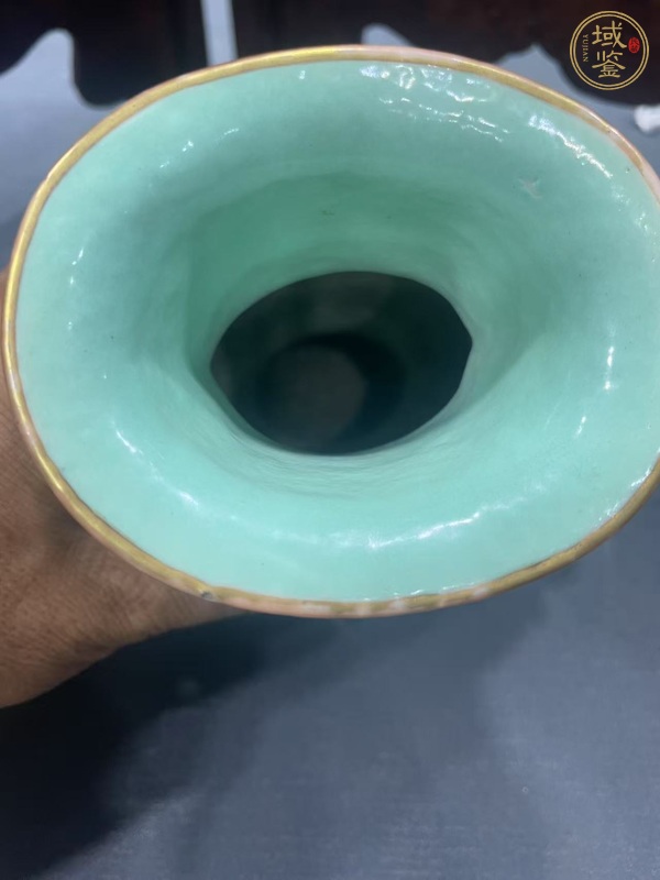 古玩陶瓷粉彩瓶真品鑒賞圖