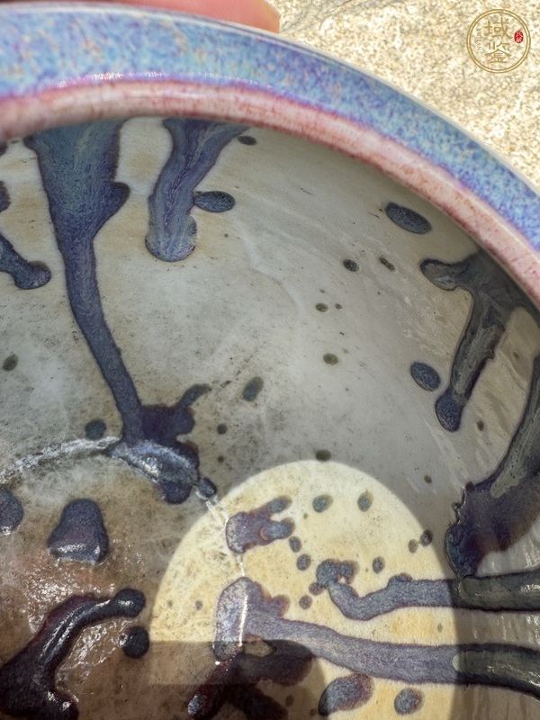 古玩陶瓷鼓式洗真品鑒賞圖