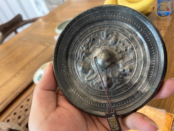 古玩銅器龍虎鏡真品鑒賞圖