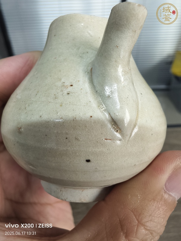 古玩陶瓷青白釉梨形壺真品鑒賞圖