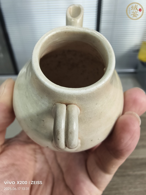 古玩陶瓷青白釉梨形壺真品鑒賞圖