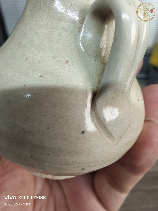 古玩陶瓷青白釉梨形壺真品鑒賞圖