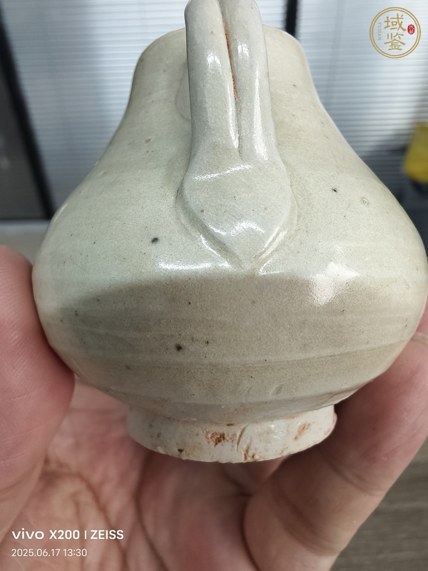 古玩陶瓷青白釉梨形壺真品鑒賞圖