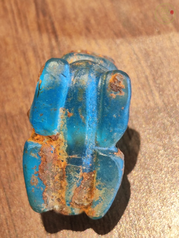 古玩玉器做舊仿古“琉璃獸”真品鑒賞圖