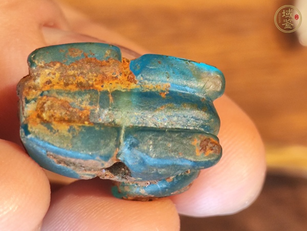 古玩玉器做舊仿古“琉璃獸”真品鑒賞圖