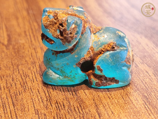 古玩玉器做舊仿古“琉璃獸”真品鑒賞圖