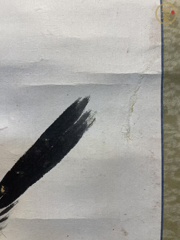 古玩字畫劉鸞翔梅竹雙鵲立軸真品鑒賞圖