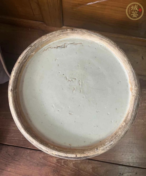 古玩陶瓷青花龍紋獅耳罐真品鑒賞圖