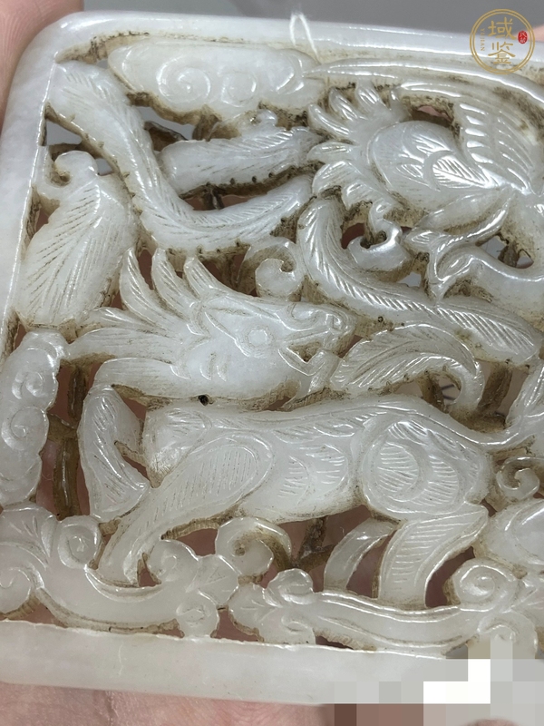 古玩玉器做舊仿古“鳳凰佩”真品鑒賞圖