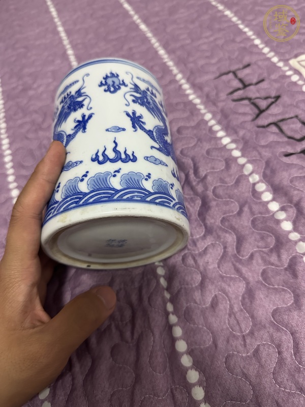 古玩筆筒真品鑒賞圖