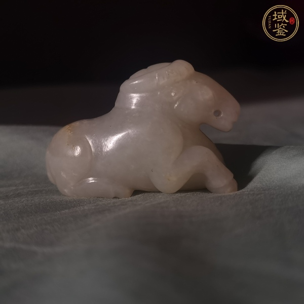 古玩玉器和田玉雕“臥羊”擺件真品鑒賞圖