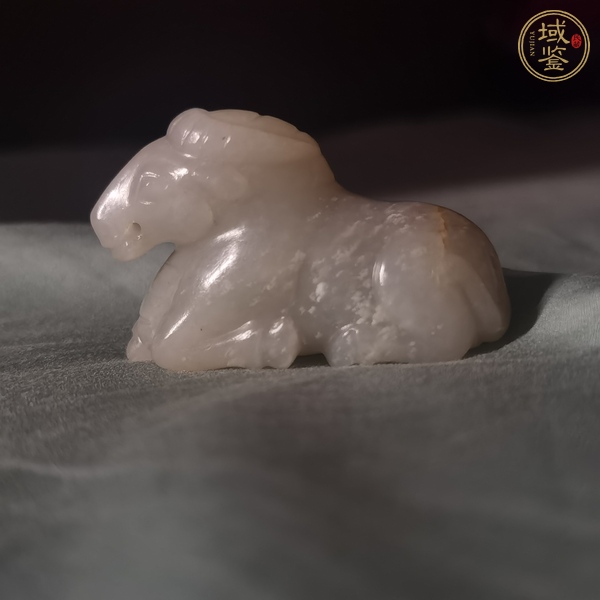 古玩玉器和田玉雕“臥羊”擺件真品鑒賞圖