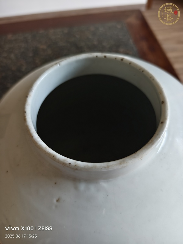 古玩陶瓷花卉紋粉彩罐真品鑒賞圖