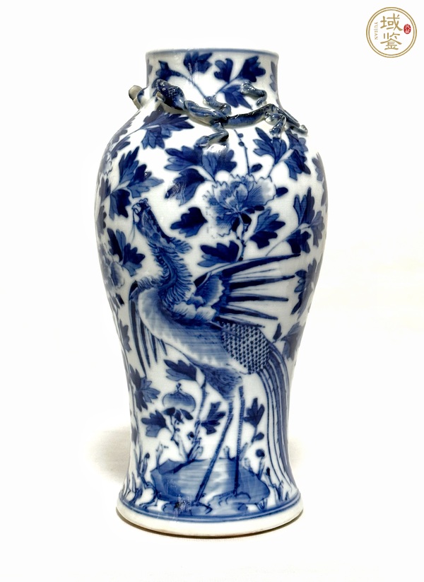 古玩陶瓷青花瓶真品鑒賞圖