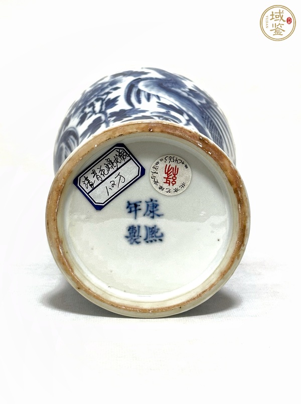 古玩陶瓷青花瓶真品鑒賞圖