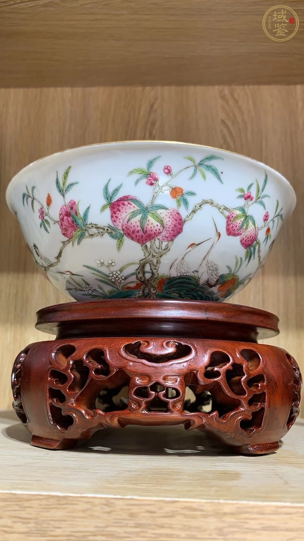 古玩陶瓷粉彩碗真品鑒賞圖