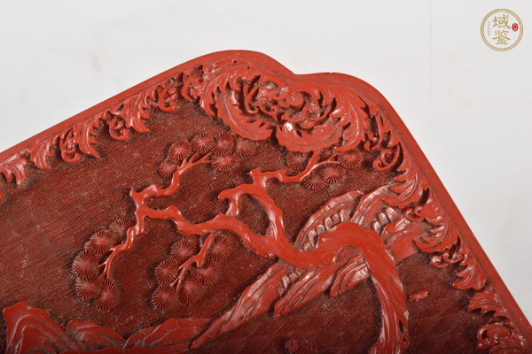 古玩雜項剔紅漆盒真品鑒賞圖