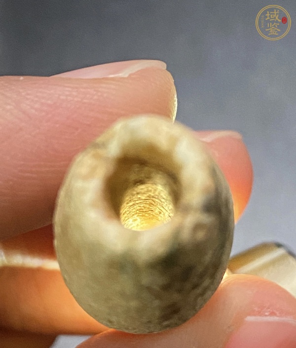 古玩玉器做舊仿古“玉珠”真品鑒賞圖