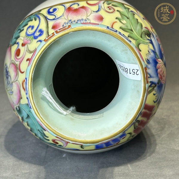 古玩陶瓷民國 粉彩瓶真品鑒賞圖