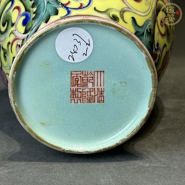 古玩陶瓷民國 粉彩瓶真品鑒賞圖