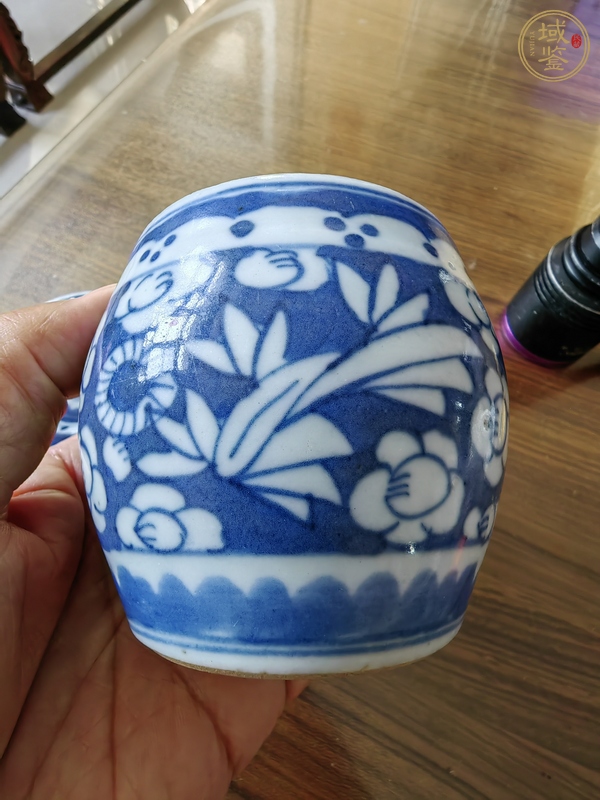 古玩陶瓷青花蓋罐真品鑒賞圖