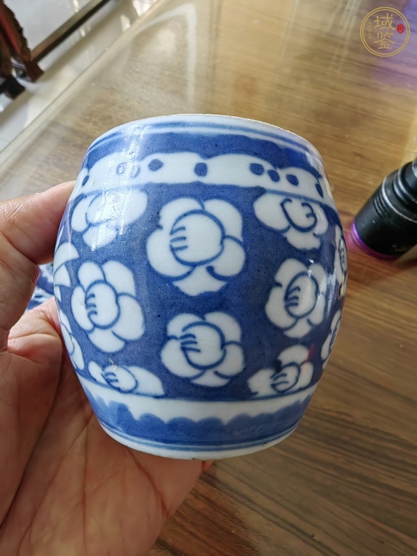 古玩青花蓋罐真品鑒賞圖