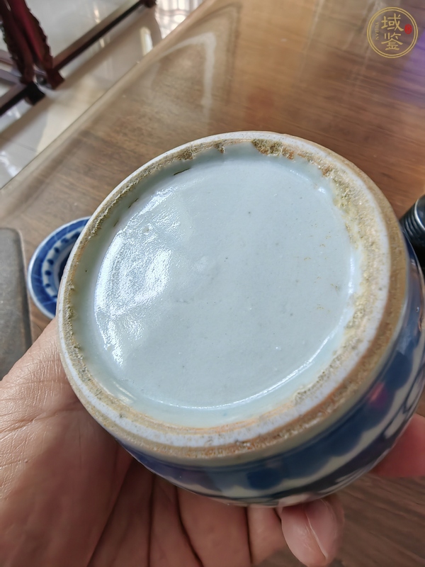 古玩陶瓷青花蓋罐真品鑒賞圖