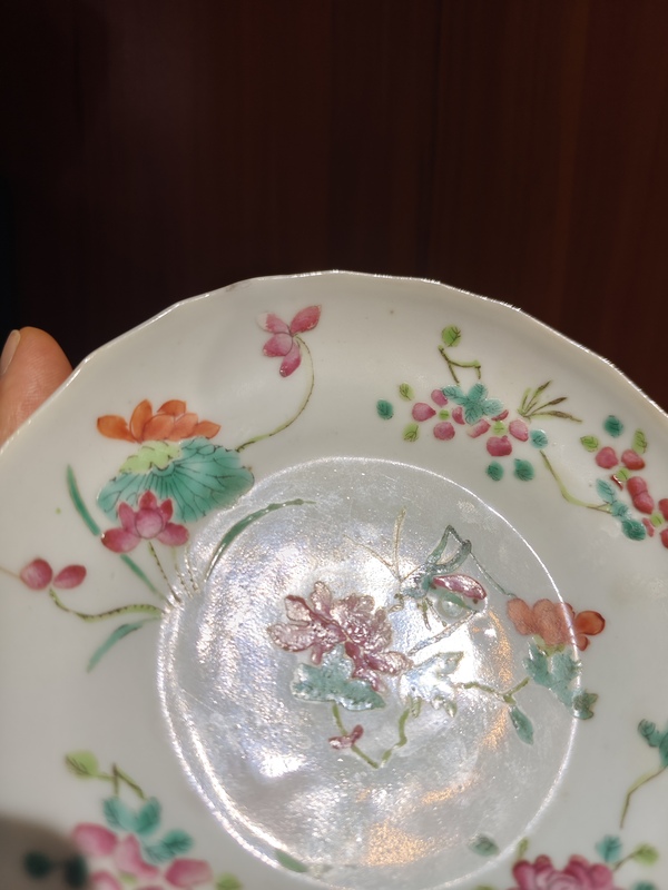 古玩陶瓷粉彩飛黃騰達花口蝶拍賣,當前價格1300元