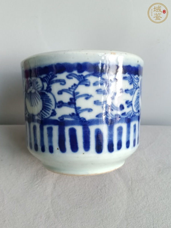 古玩青花纏枝花紋香爐真品鑒賞圖