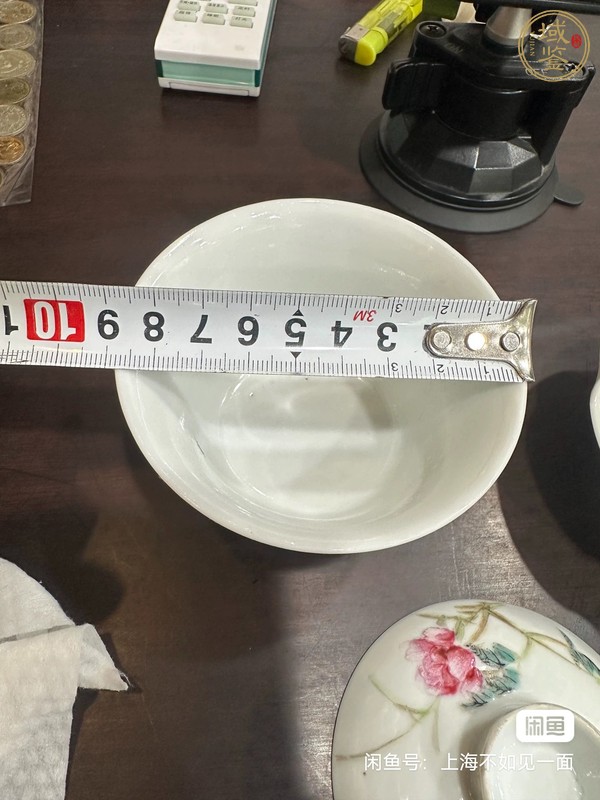 古玩陶瓷粉彩三才蓋杯真品鑒賞圖