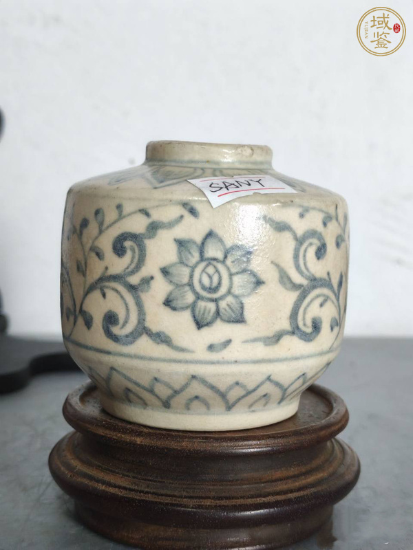 古玩安南窯青花罐真品鑒賞圖
