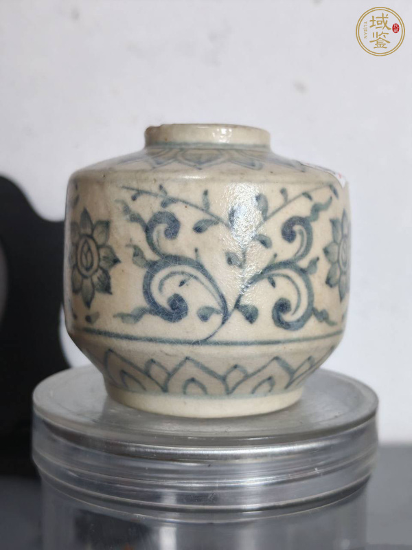 古玩陶瓷安南窯青花罐真品鑒賞圖