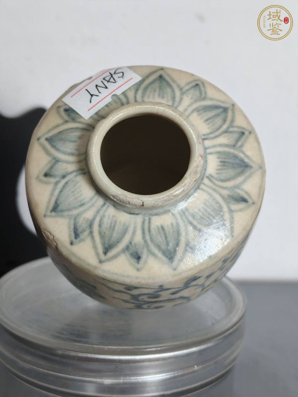 古玩陶瓷安南窯青花罐真品鑒賞圖