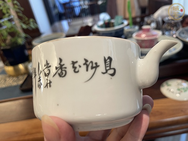 古玩陶瓷粉彩壺真品鑒賞圖