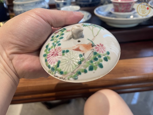 古玩陶瓷粉彩壺真品鑒賞圖