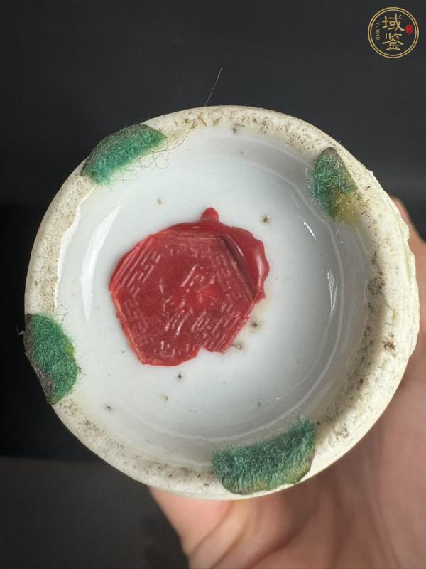 古玩陶瓷粉彩人物瓶真品鑒賞圖