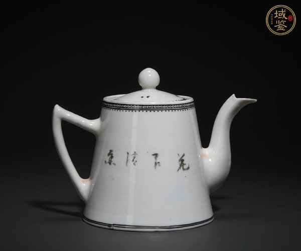 古玩陶瓷粉彩花鳥紋壺真品鑒賞圖
