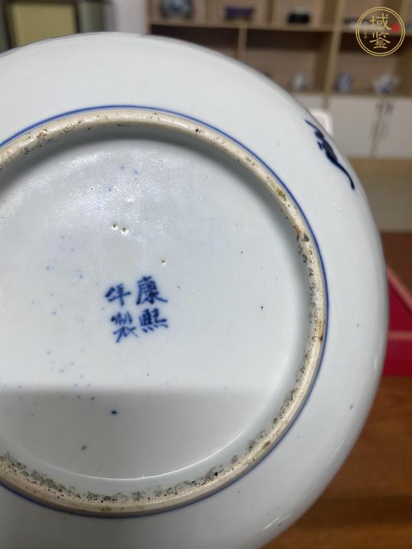 古玩陶瓷青花五彩盤真品鑒賞圖