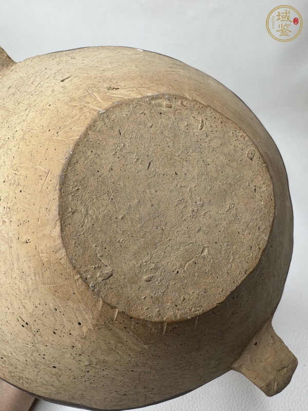 古玩陶瓷馬廠·圖騰雙耳壺真品鑒賞圖