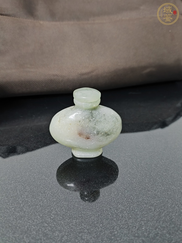 古玩玉器料器鼻煙壺真品鑒賞圖