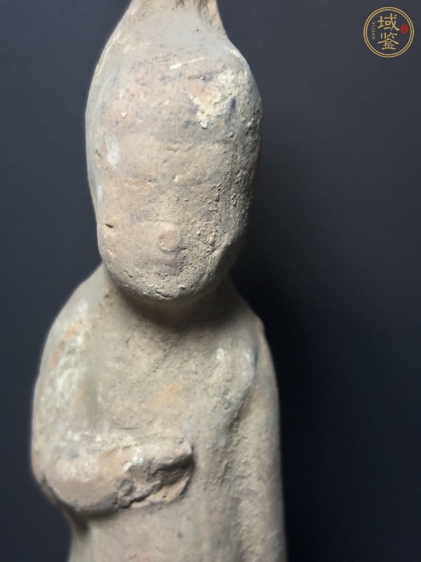 古玩陶瓷唐·女俑真品鑒賞圖