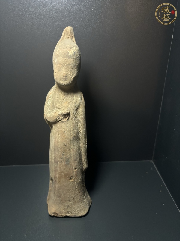 古玩陶瓷唐·女俑真品鑒賞圖