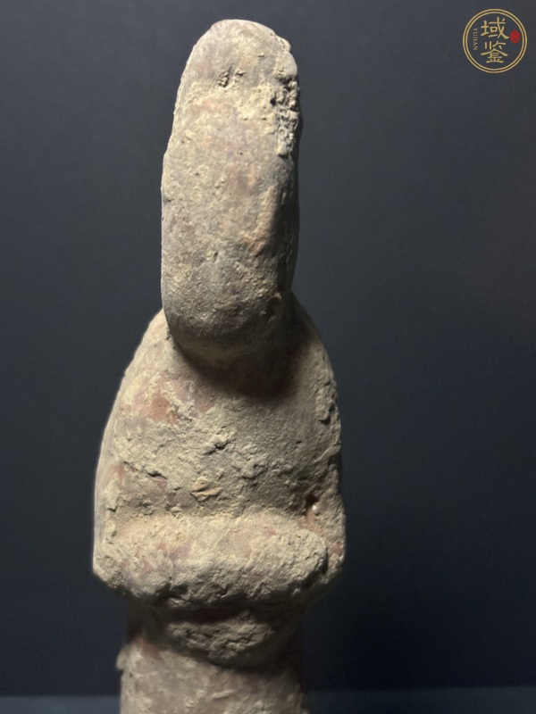 古玩陶瓷唐·瘦子俑真品鑒賞圖