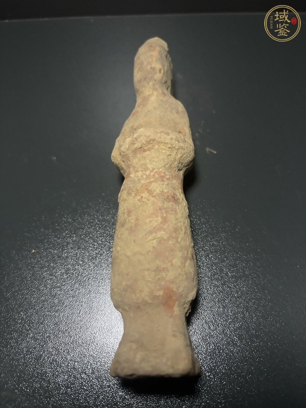 古玩陶瓷唐·瘦子俑真品鑒賞圖
